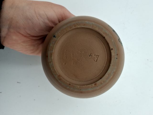 Vase, Lauritz Hjort, fuglemotiv